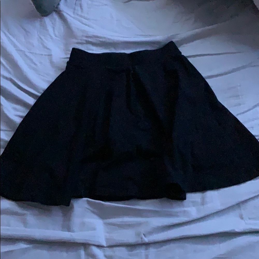 Black Skater Skirt